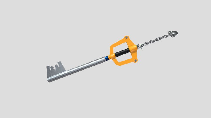 Kingdom Key 3D Model