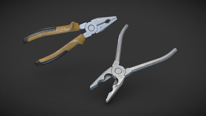 Pliers 3D Model