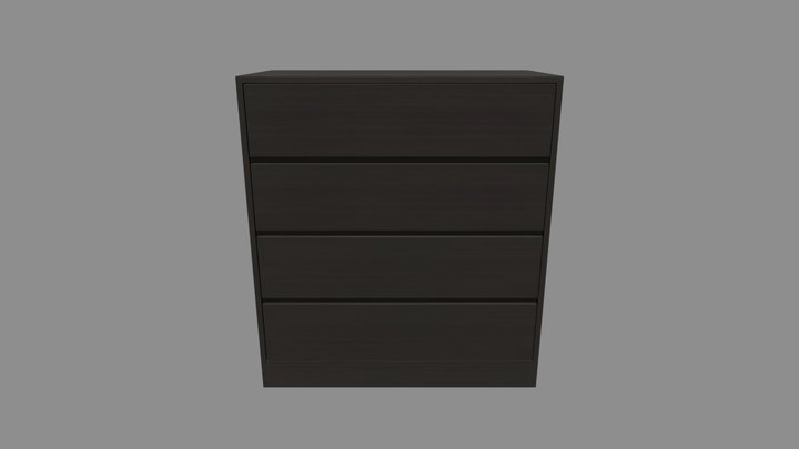 Basic Chest Sketch Fab 3D Model