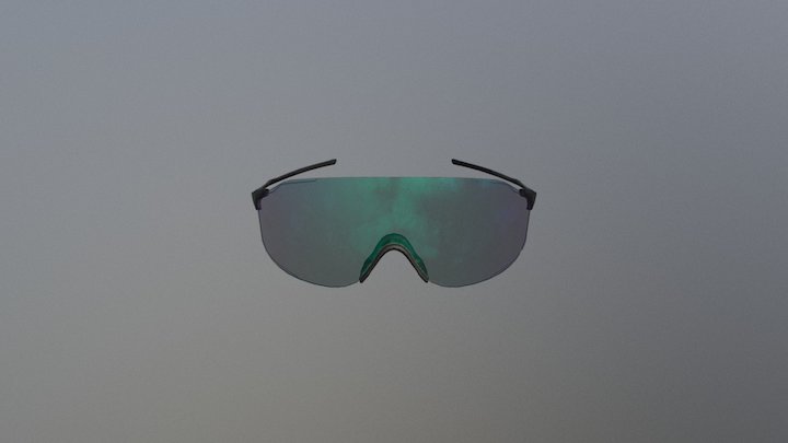 Visor Sunglasses 3D Model