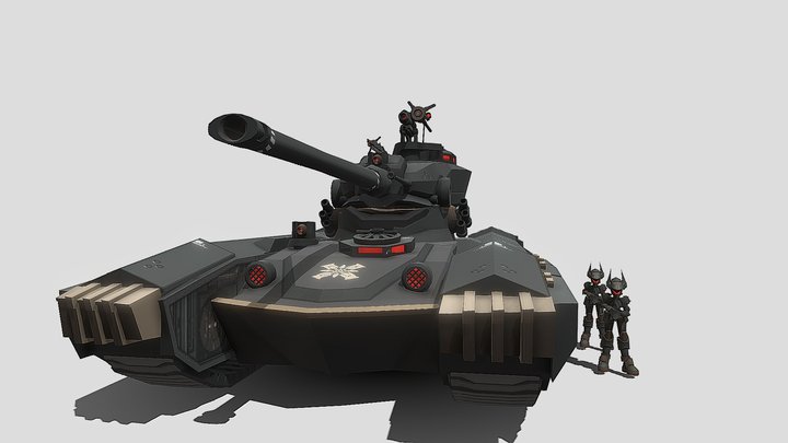 HavenFlower: Nephilim MBT 3D Model