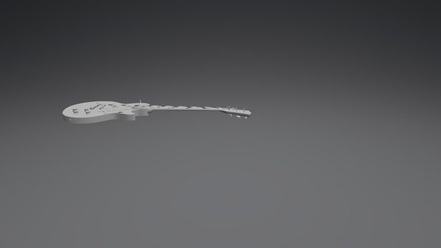 Guitar 3D Model