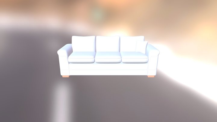 3 seater Sofa 3D Model