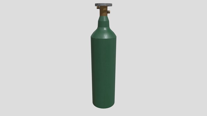 Oxygen Tank 3D Model