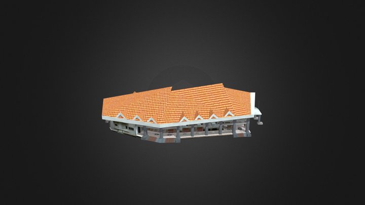 Hội trường rùa 3D Model