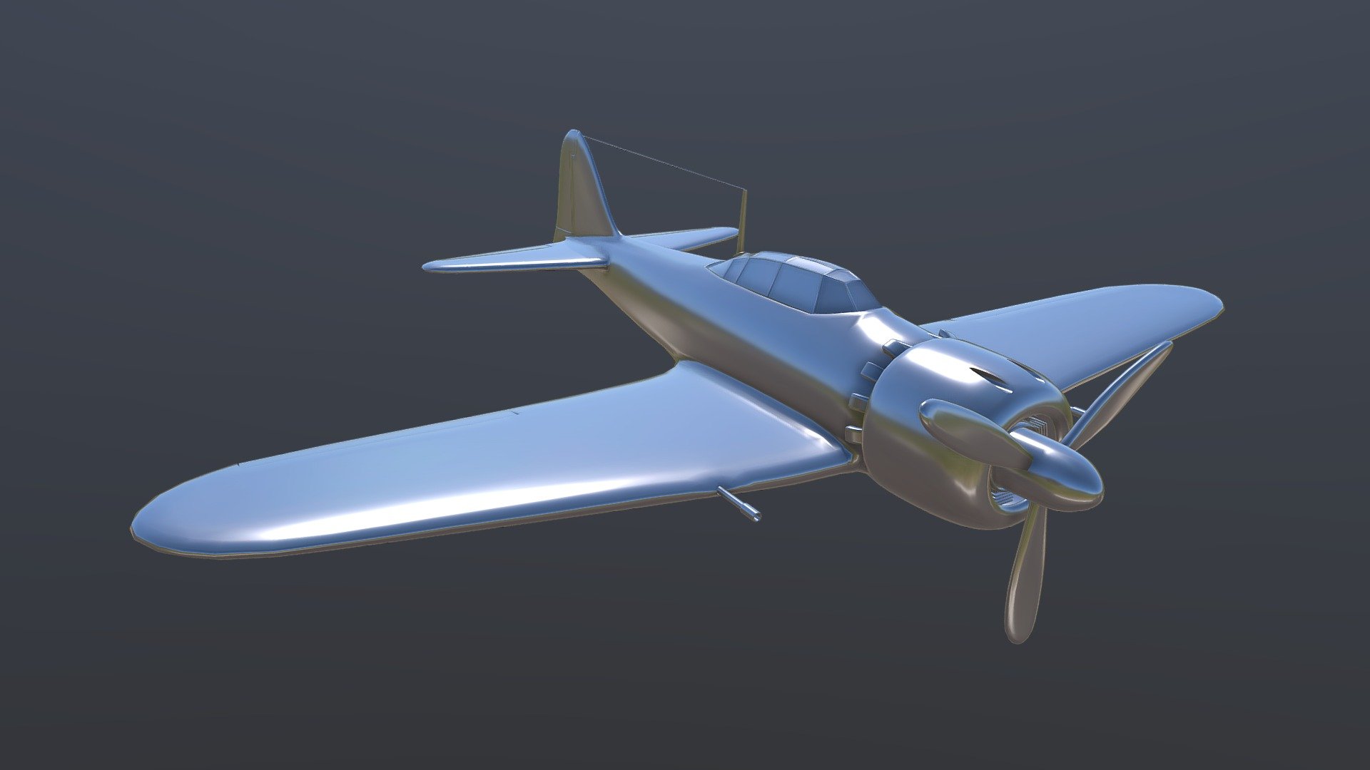 A6M Reisen (Zero) - 3D model by onerockett [70ba770] - Sketchfab