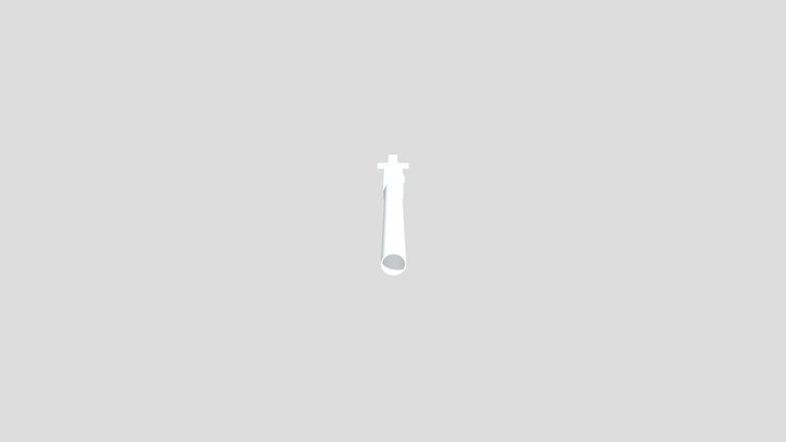 Handmade Bolt-Action Rifle 3D Model