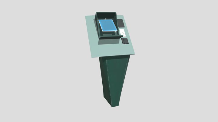 Console 3D Model