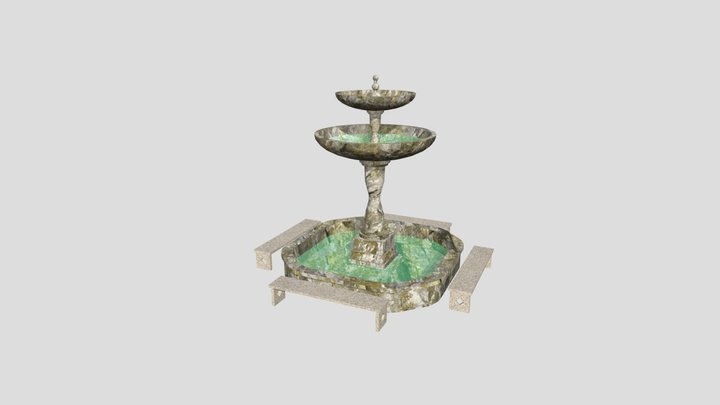 Fountain – Free 3D Model STL