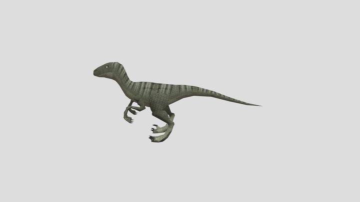 Roblox Raptor 3D Model