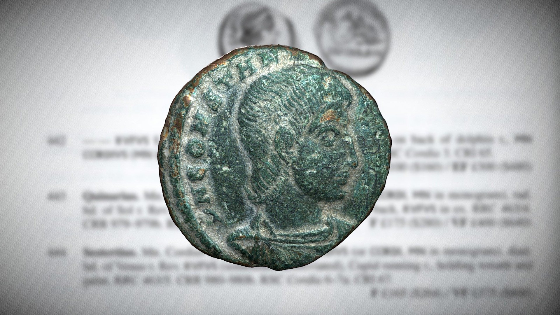 Late Roman Bronze Coin Download Free 3D model by Frank McMains (frankmcmains) [70bc6ae
