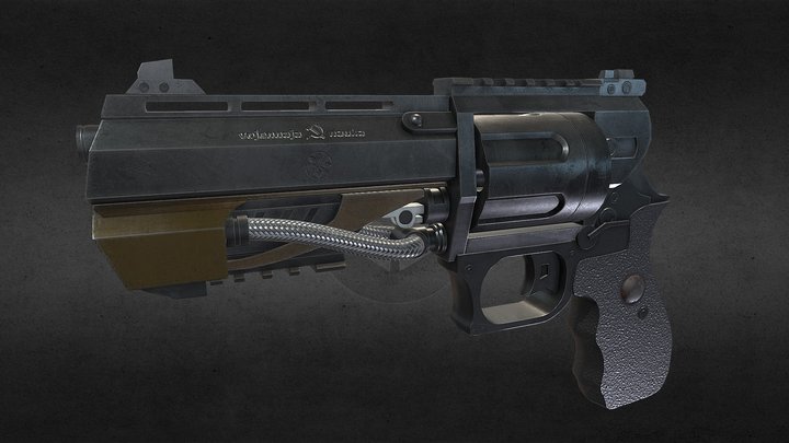 Singularity - Centurion hand gun 3D Model