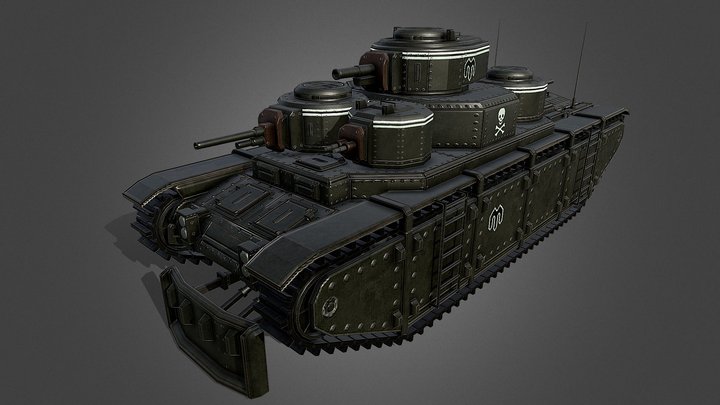 Valkyria Chronicles Imperial Command Tank – Free 3D Model STL