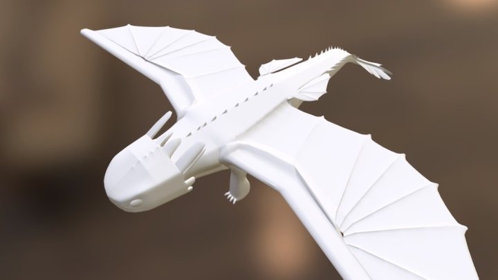 Toothless 3D Model