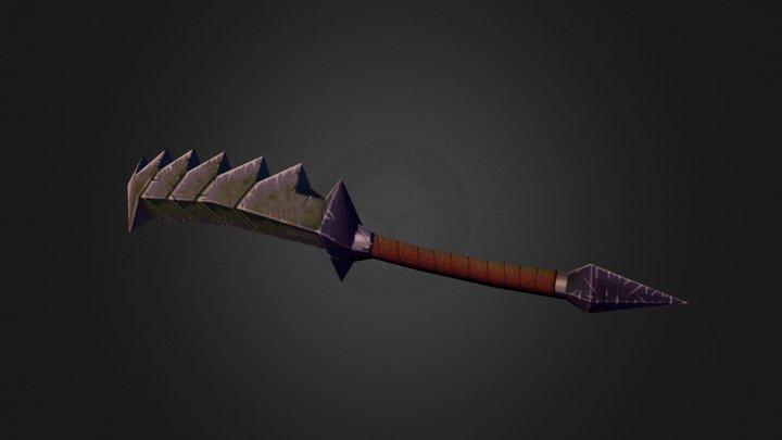 Fantasy sword 3D Model