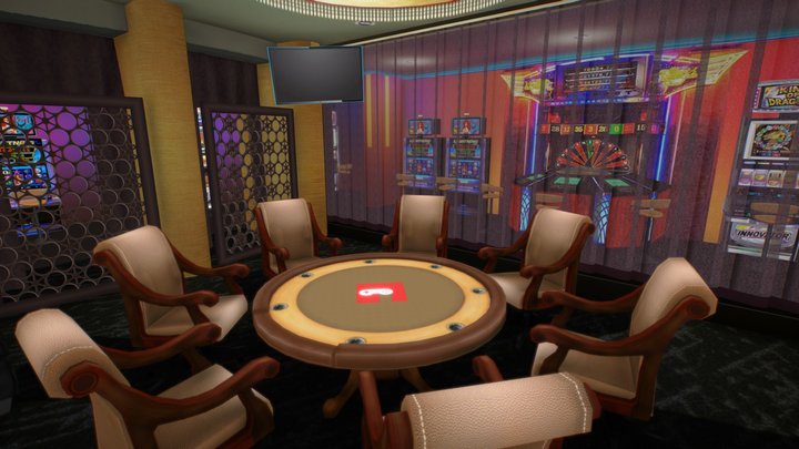 Gamentio: Casino Room 3D Model