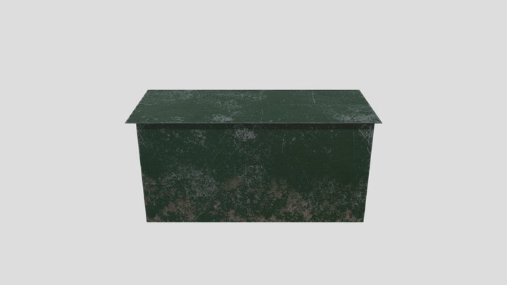 Garage damaged 3D Model