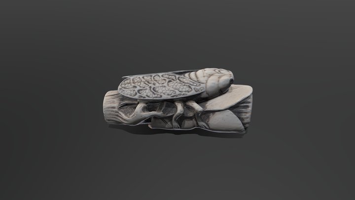 Ivory Netsuke 3D Model