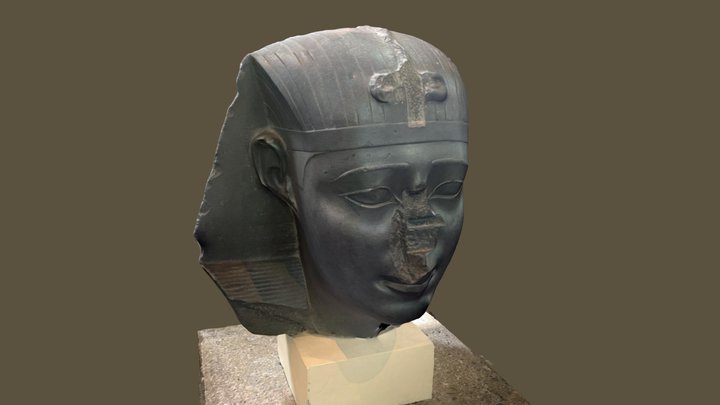 British Museum - King Nectanebo 3D Model