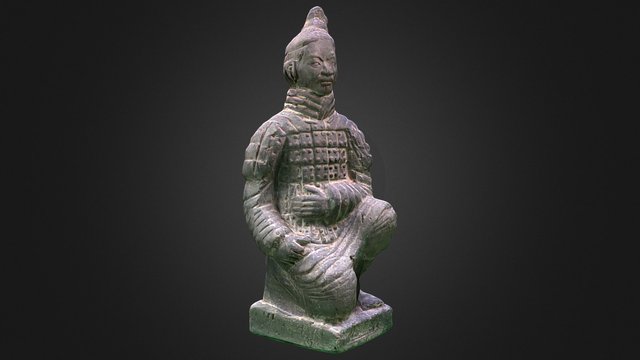 Qin Terracotta Warriors and Horses-low 3D Model