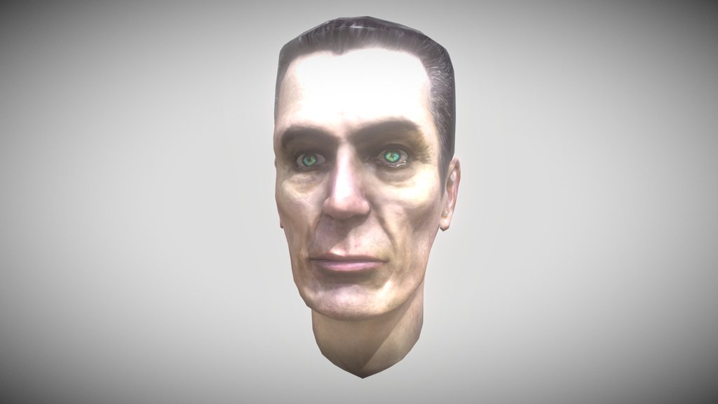 gman head rigged