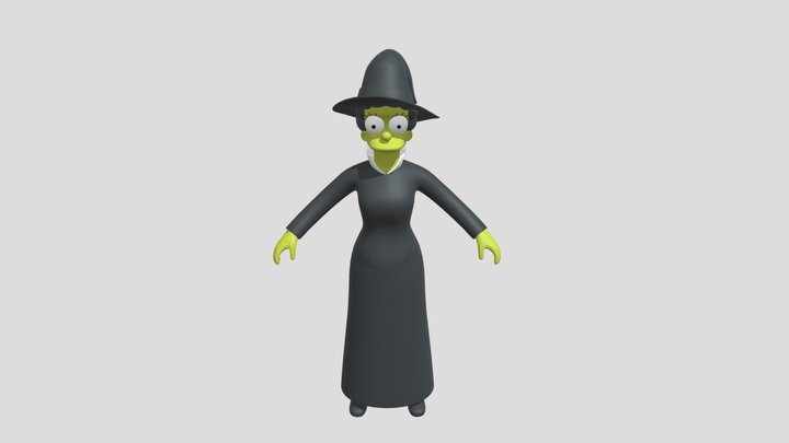 Witch Marge - Fortnite 3D Model