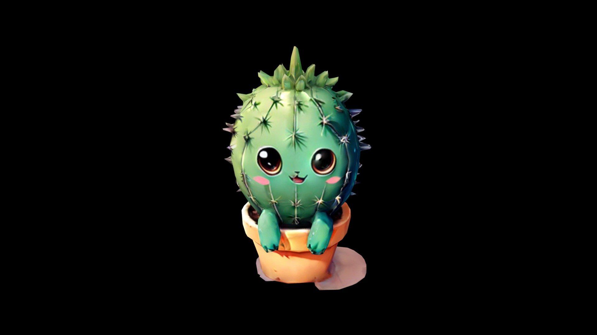 BloomingBot The Floral Fantasy Character Plant F - Download Free 3D ...