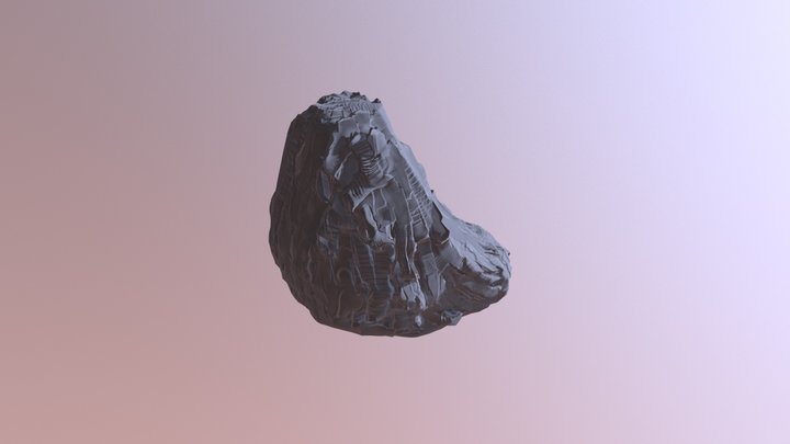 Second rock attempt 3D Model
