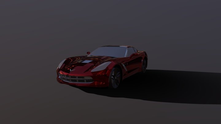 uploads_files_1851510_chevrolet+corvette+stingra 3D Model