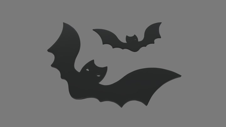 Bats Candy 3D Model