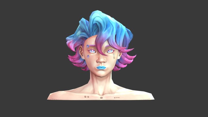 Character Bust (2024) 3D Model