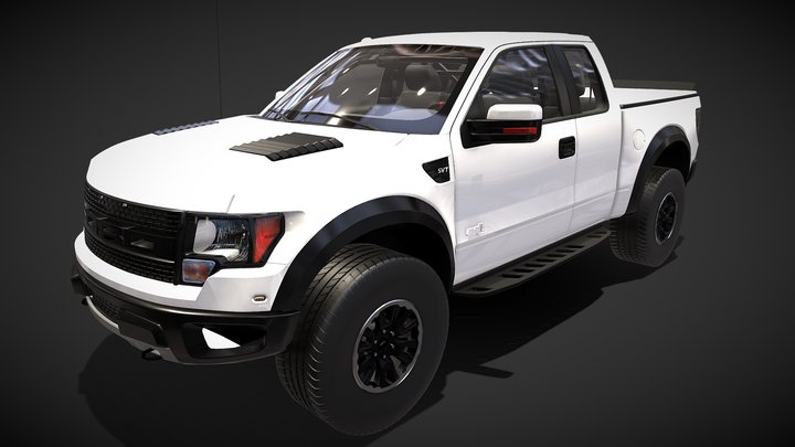 Ford Raptor F150 3D Model