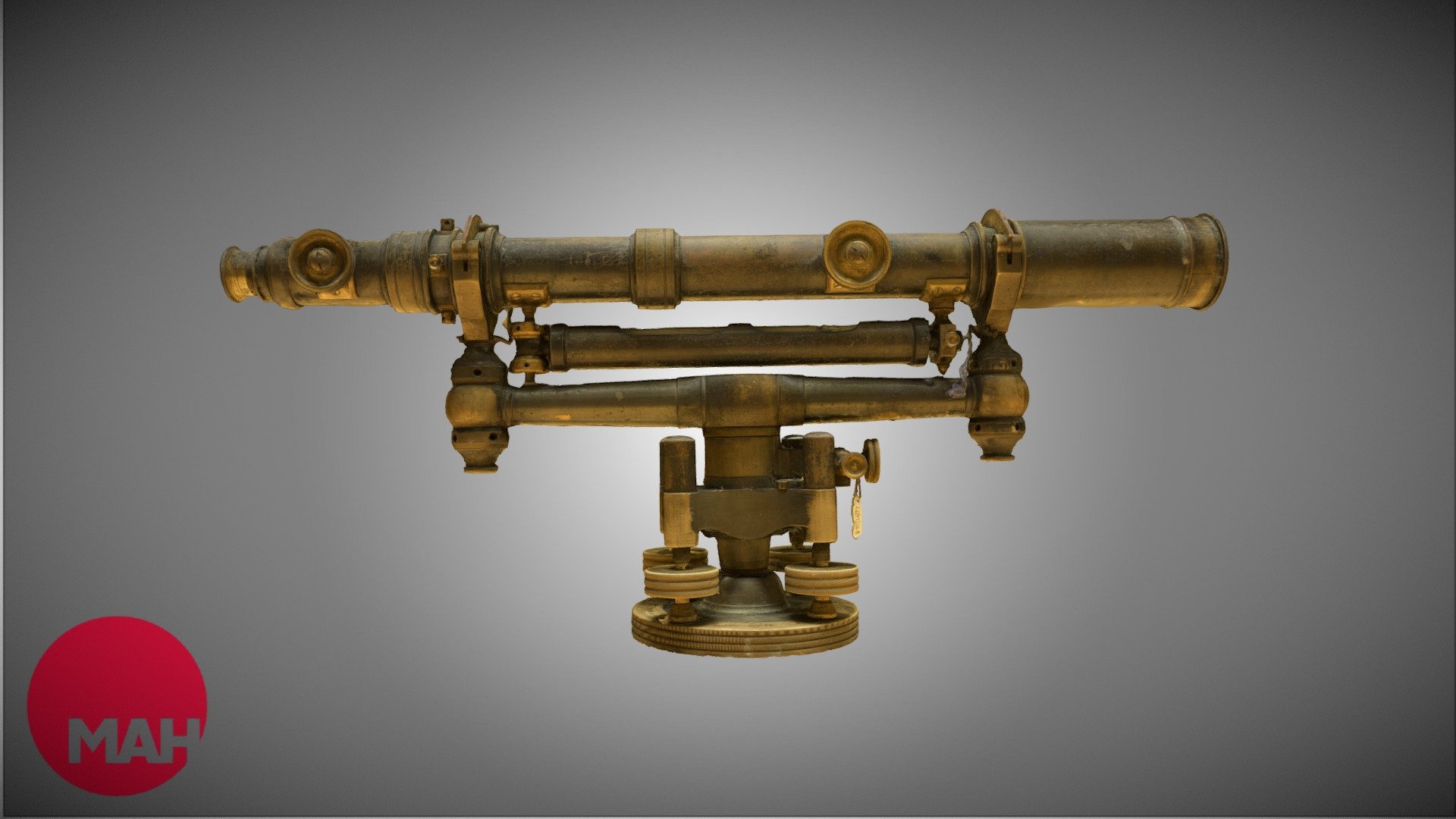 Leveling Instrument - 3D model by Santa Cruz Museum of Art and History (@santacruzmah) [70c8dfa ...