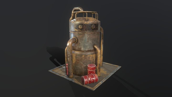 Homework_XYZ_Lowpoly 3D Model