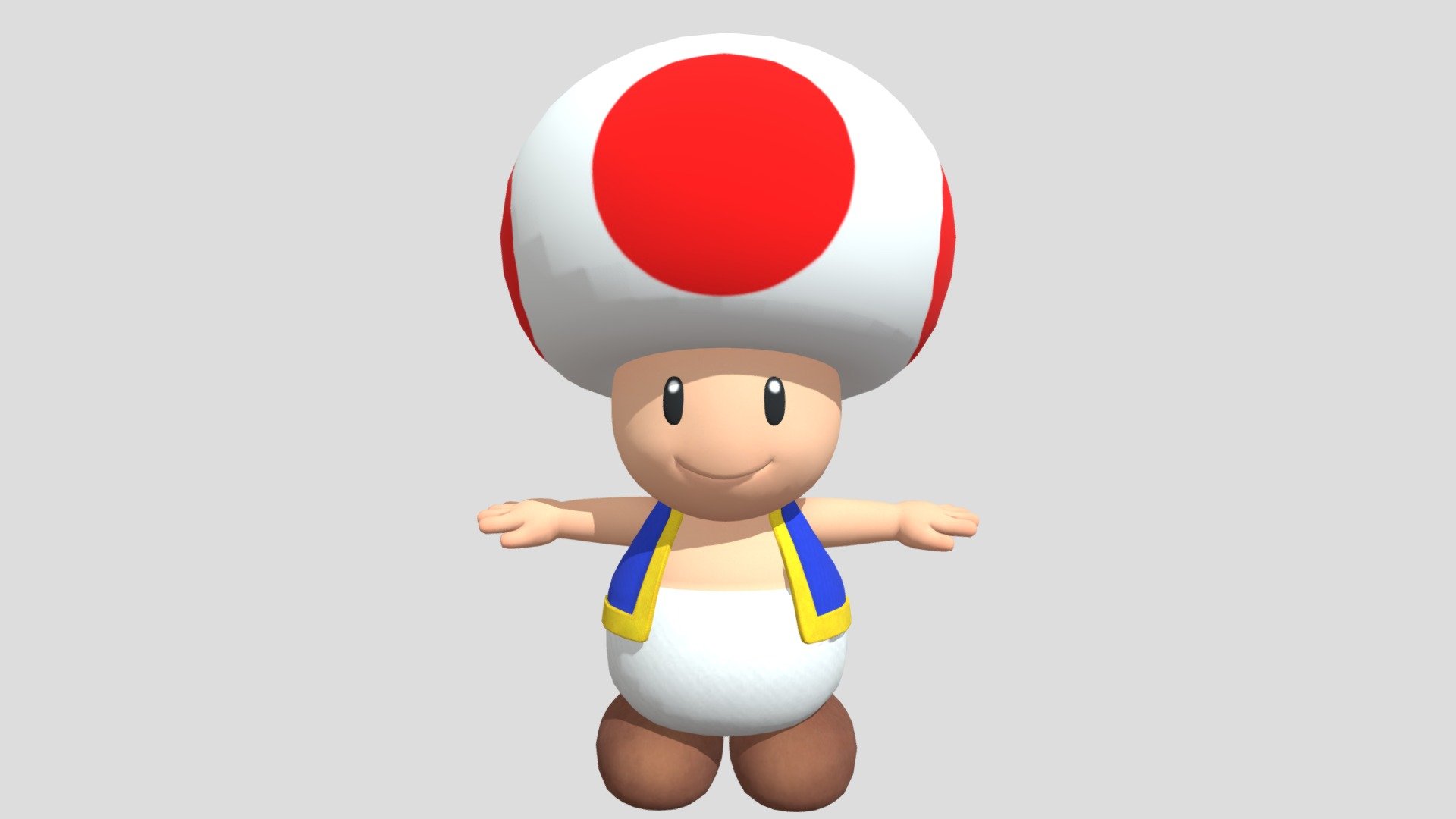 Nintendo Switch - Toads - Download Free 3D model by Jotham Addo ...