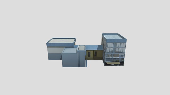 Architectural Building 3d Model – Gratis 3D-model STL