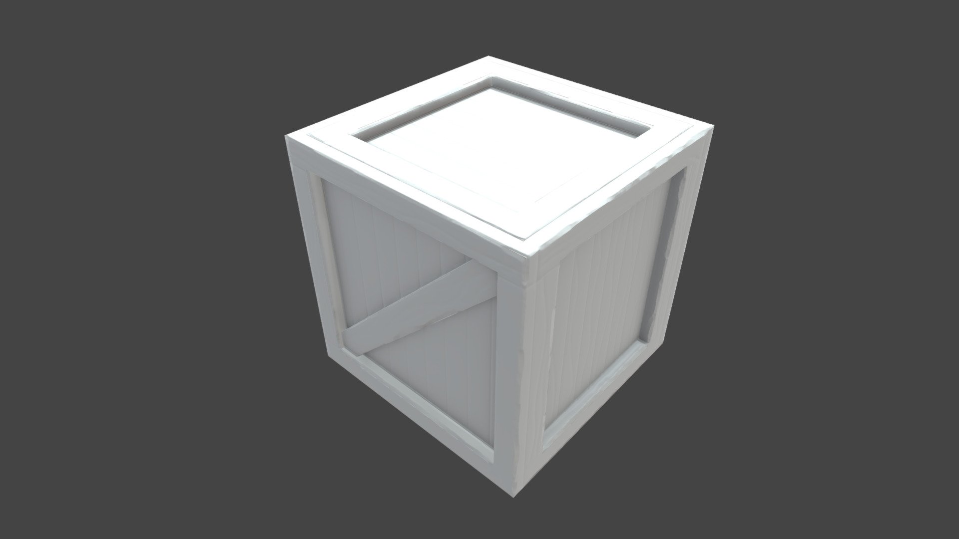Texture-baked Proxy Crate