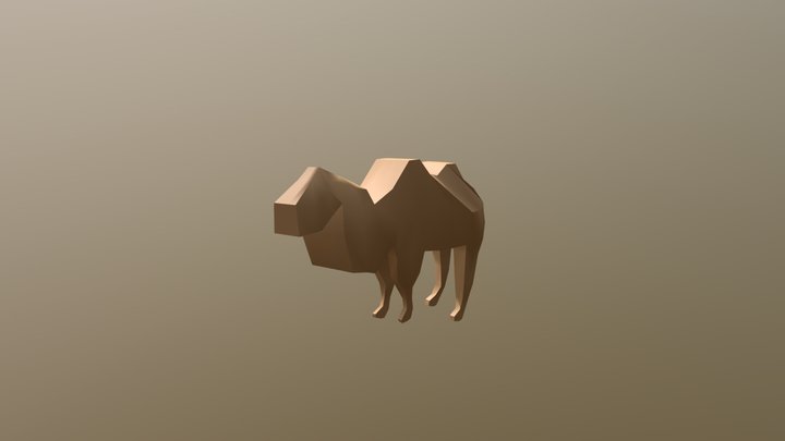 Camel Idle 3D Model