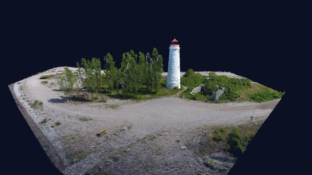Lighthouse in Georgian Bay 3D Model