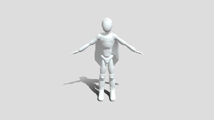DeRitis Paul Arthur Pendragon7th Concept Sculpt 3D Model