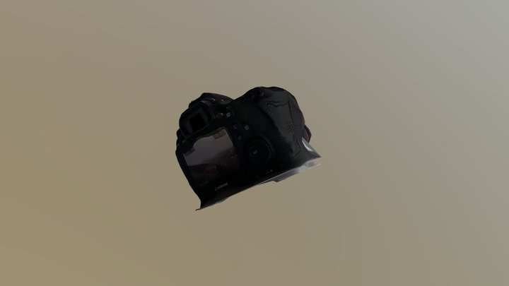 Canon 6D Camera 3D Model