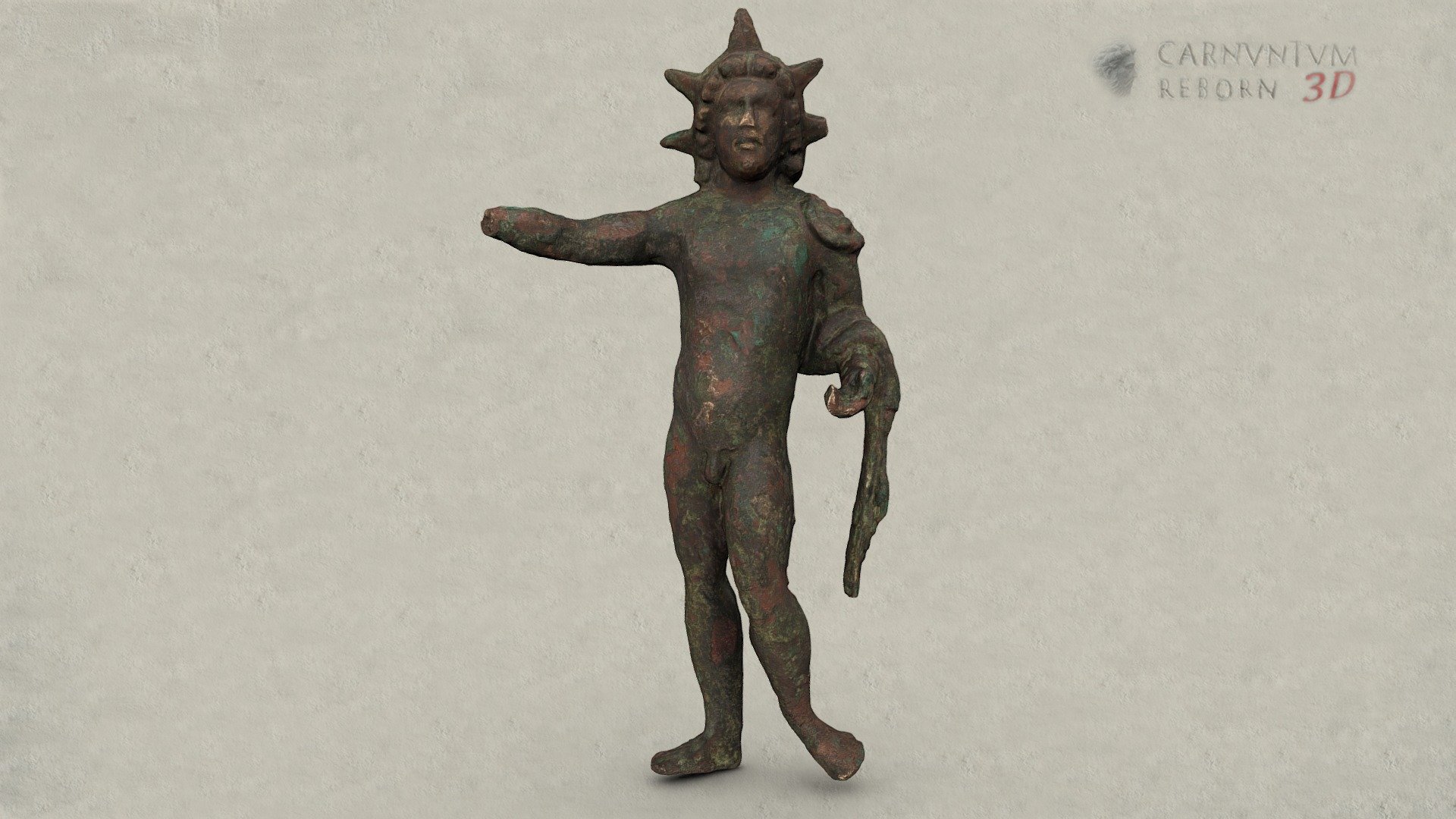 Statuette des Sol — Sketchfab embed 3D viewer