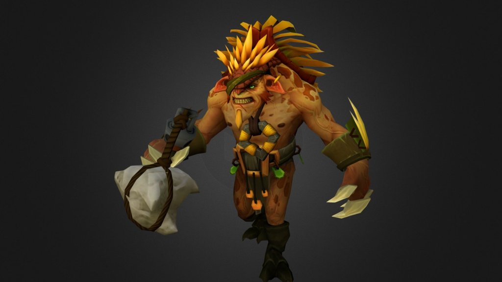 Dota2 Walk Animation 3d Model By Haryas At Haryas 70cd988