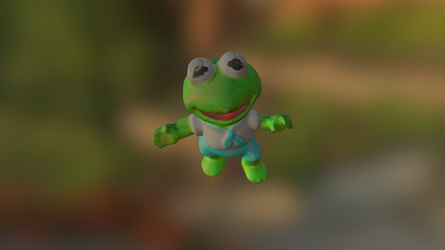 Kermit 3D Model
