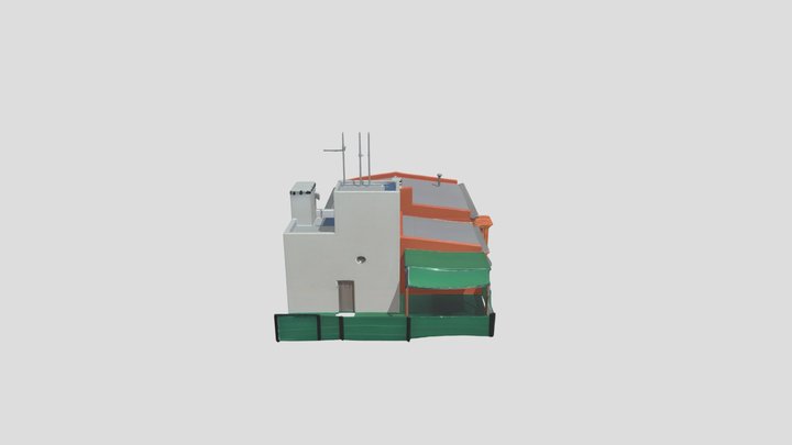 Desert House 3d Model – Gratis 3D-model STL
