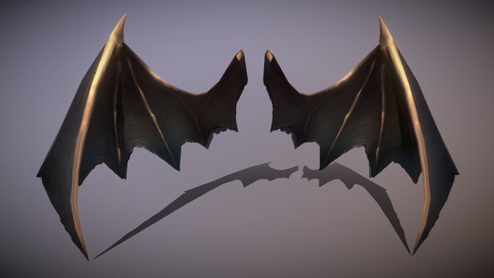 Devil wings 3D Model