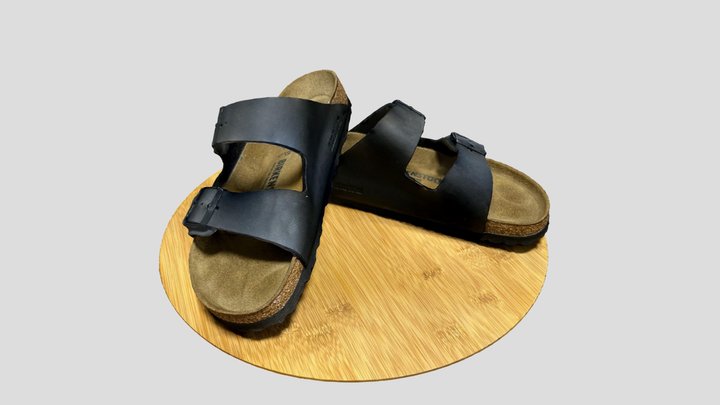 Birkenstock Arizona Sandals 3D Model