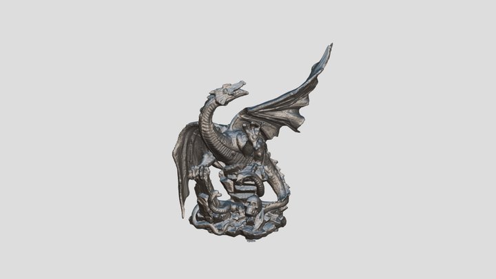 Triumphant Dragon By Revopoint POP 3D Model