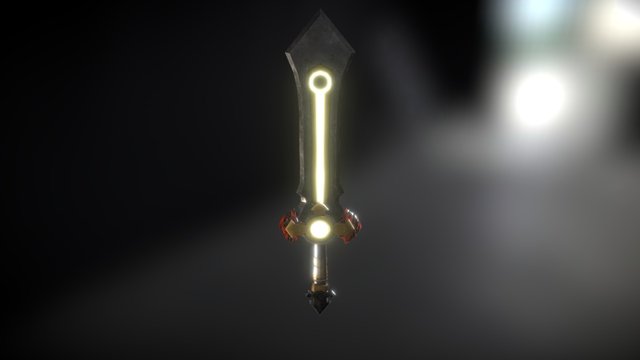 Ancient Sword 3D Model