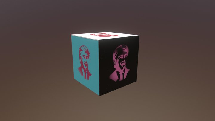 Trump Sculpture 3D Model